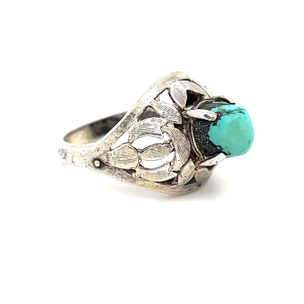 Turquoise Ring - Silver - image 2
